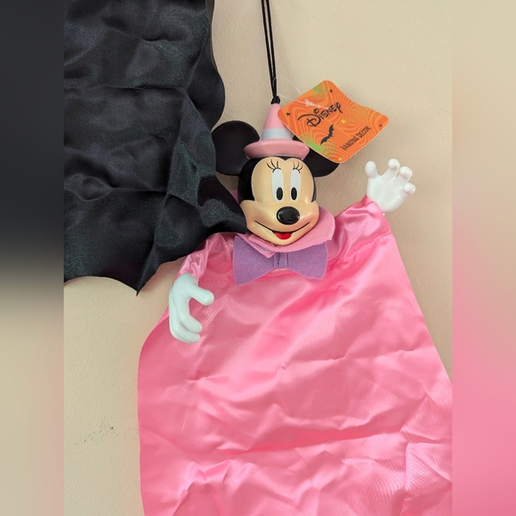 Disney MINNIE AND MICKEY Mouse Hanging Ghost Witch vampire Halloween Decor 16” - Picture 4 of 5